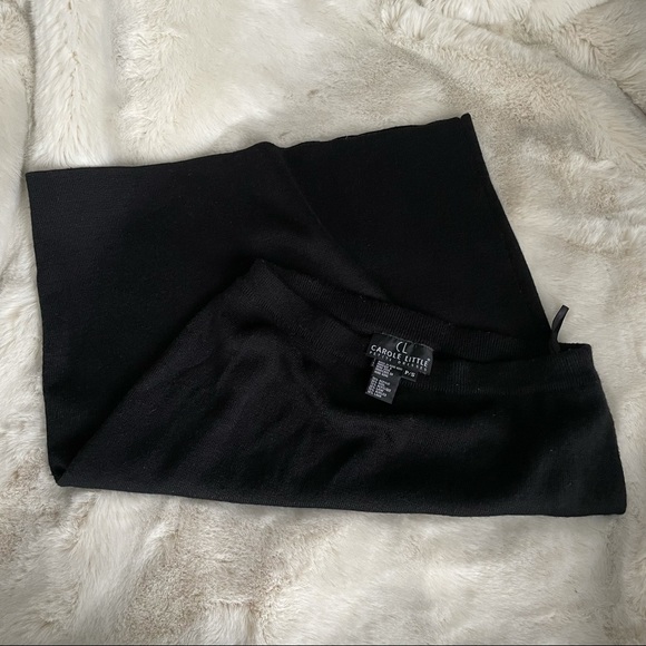 VTG Carole Little Wool Blend Knit Skirt - Picture 2 of 8